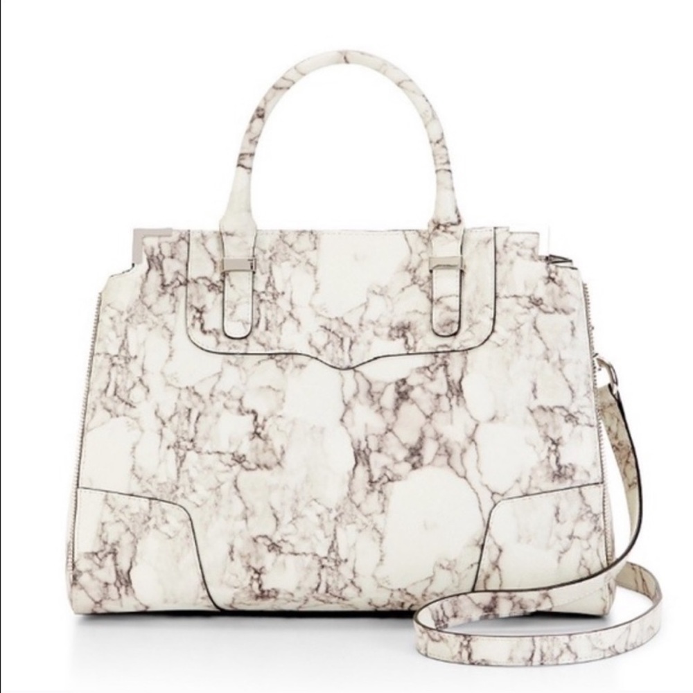 Rebecca Minkoff Marble Print Large tote Euc
